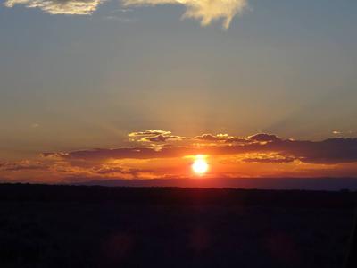 Sunset on Glade Park